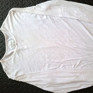 Guess Longline Long Sleeve T-Shirt